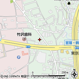 栃木県宇都宮市鶴田町1548周辺の地図