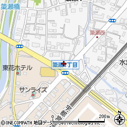 マクドナルド平成通り宇都宮店周辺の地図