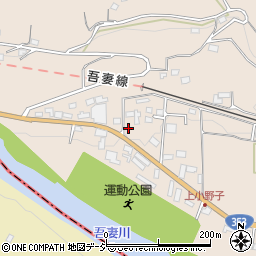 群馬県渋川市小野子1890-6周辺の地図