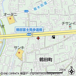 栃木県宇都宮市鶴田町3075周辺の地図