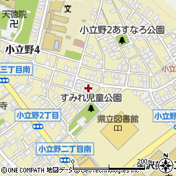 石川県金沢市小立野2丁目6周辺の地図