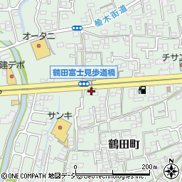 栃木県宇都宮市鶴田町3082周辺の地図