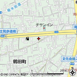 栃木県　警察本部宇都宮中央警察署滝谷交番周辺の地図