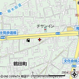 宇都宮中央警察署滝谷交番周辺の地図