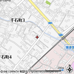 有限会社朝日石材店周辺の地図