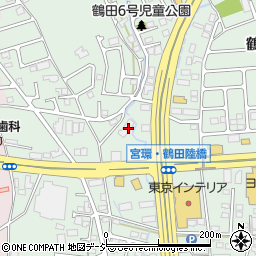 栃木県宇都宮市鶴田町1523周辺の地図