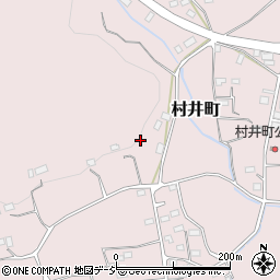 栃木県鹿沼市村井町周辺の地図