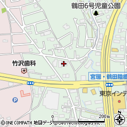栃木県宇都宮市鶴田町1559周辺の地図