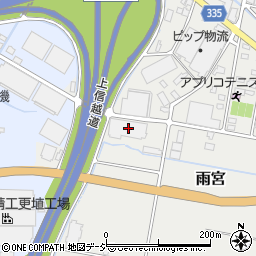 長野県千曲市雨宮534-1周辺の地図