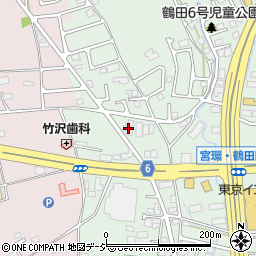 栃木県宇都宮市鶴田町1557周辺の地図