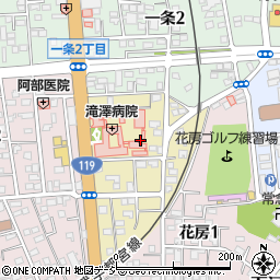 栃木県宇都宮市花房本町周辺の地図
