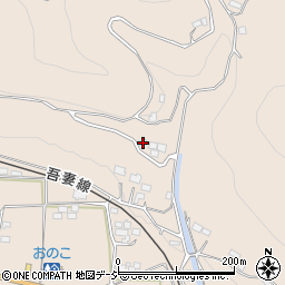 群馬県渋川市小野子2168-1周辺の地図