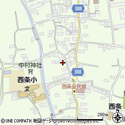 長野県長野市松代町西条3729周辺の地図