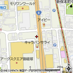 温野菜御経塚店周辺の地図