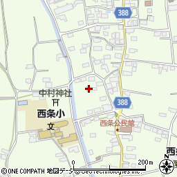 長野県長野市松代町西条3739-1周辺の地図