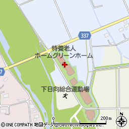 栃木県鹿沼市下日向438周辺の地図