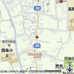 長野県長野市松代町西条3717周辺の地図