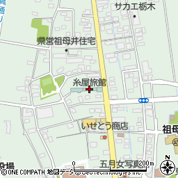糸屋旅館周辺の地図