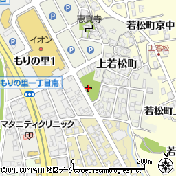 中瀬栃の木公園トイレ周辺の地図
