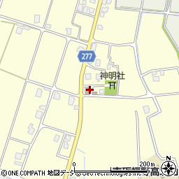 鍛治村公民館周辺の地図