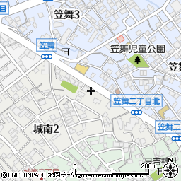 金沢中警察署笠舞交番周辺の地図