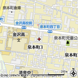 スギ薬局　金沢泉本町店周辺の地図