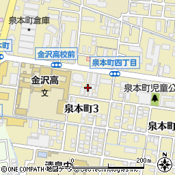 スギドラッグ金沢泉本町店周辺の地図
