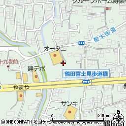 栃木県宇都宮市鶴田町517周辺の地図