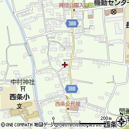 長野県長野市松代町西条3800周辺の地図
