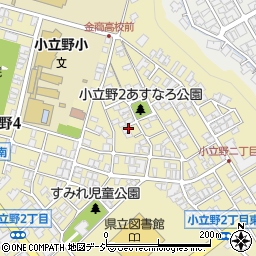 石川県金沢市小立野2丁目14周辺の地図