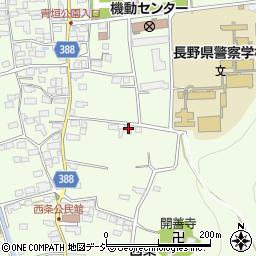 長野県長野市松代町西条3703周辺の地図