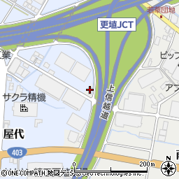 株式会社日本アクセス　長野物流センター周辺の地図