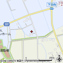 栃木県鹿沼市下日向136周辺の地図