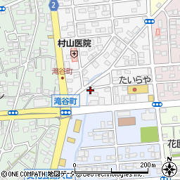 栃木県宇都宮市滝谷町20周辺の地図