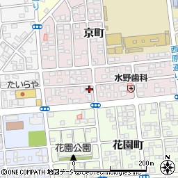 栃木県宇都宮市京町15-10周辺の地図