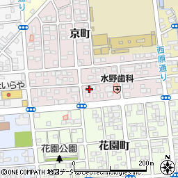 栃木県宇都宮市京町12-2周辺の地図