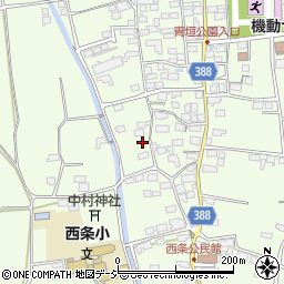 長野県長野市松代町西条3745周辺の地図