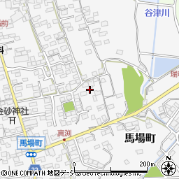 茨城県常陸太田市馬場町周辺の地図