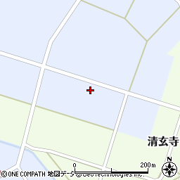 富山県南砺市谷207周辺の地図