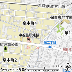 グレイン泉本町周辺の地図