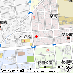 栃木県宇都宮市京町14-20周辺の地図
