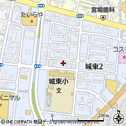 メゾンド城東周辺の地図