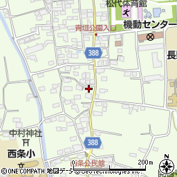 長野県長野市松代町西条3806-1周辺の地図