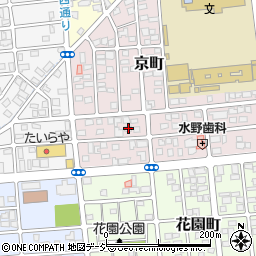 栃木県宇都宮市京町14-15周辺の地図
