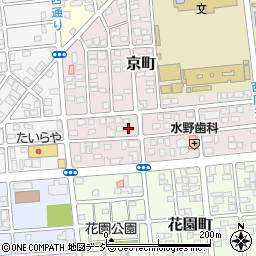 栃木県宇都宮市京町14-13周辺の地図