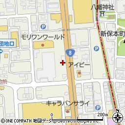 ヤマト運輸御経塚センター周辺の地図