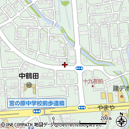 栃木県宇都宮市鶴田町1294周辺の地図