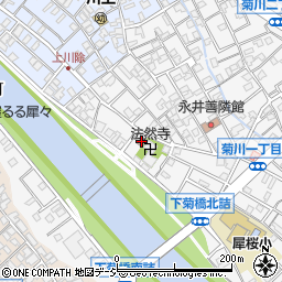 金沢市菊川町公民館周辺の地図