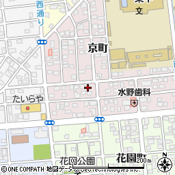 栃木県宇都宮市京町14-8周辺の地図