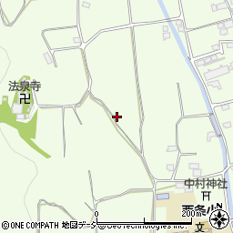長野県長野市松代町西条周辺の地図